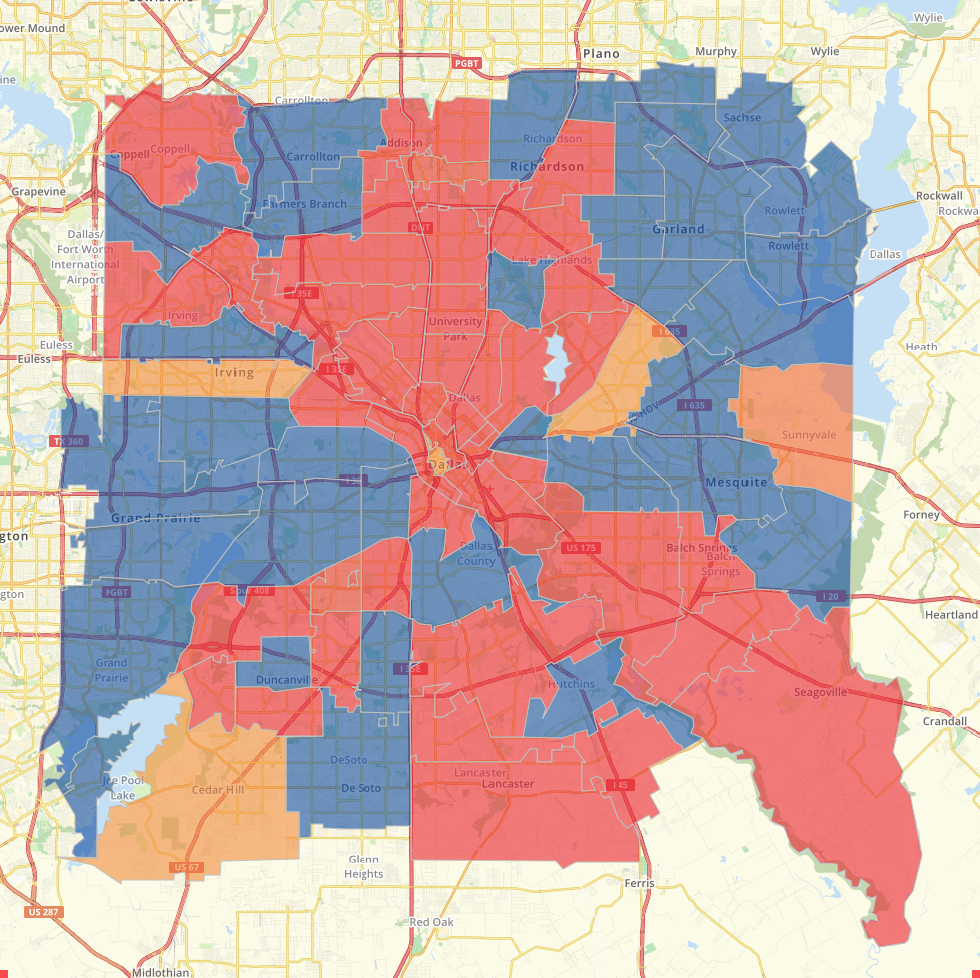 Dallas County Map